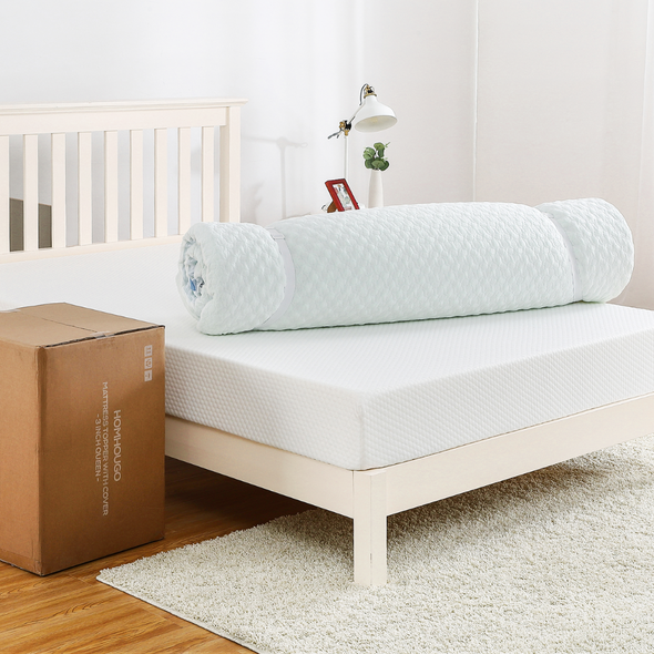 Premium Full-Size Memory Foam Mattress Topper, Cooling