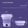 8L Foldable Portable Washing Machine - Aroflit