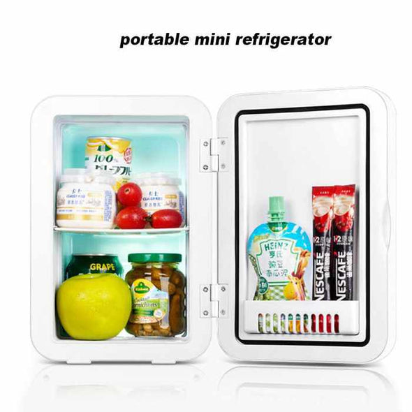 8L Portable Mini Fridge Table Top Electric Small Cooler - Aroflit
