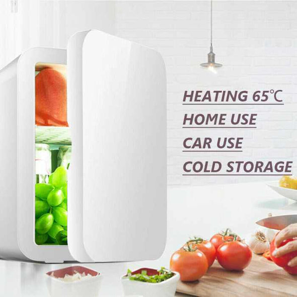 8L Portable Mini Fridge Table Top Electric Small Cooler - Aroflit