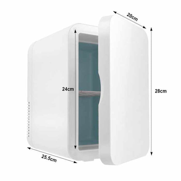 8L Portable Mini Fridge Table Top Electric Small Cooler - Aroflit