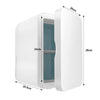 8L Portable Mini Fridge Table Top Electric Small Cooler - Aroflit