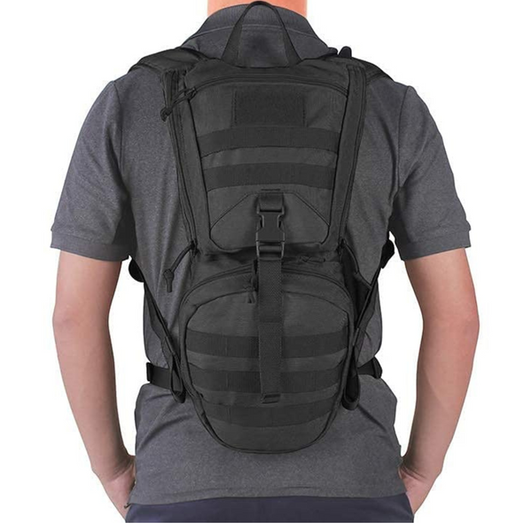 Outdoor Tactical Hiking Running Hydration Water Bladder Backpack, 3L