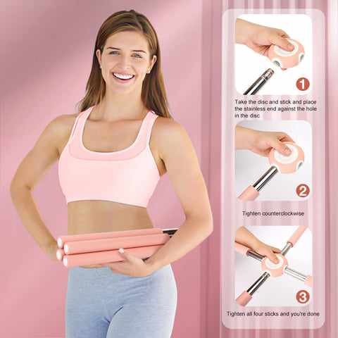 Adjustable Yoga Sticks Stretching Posture Corrector