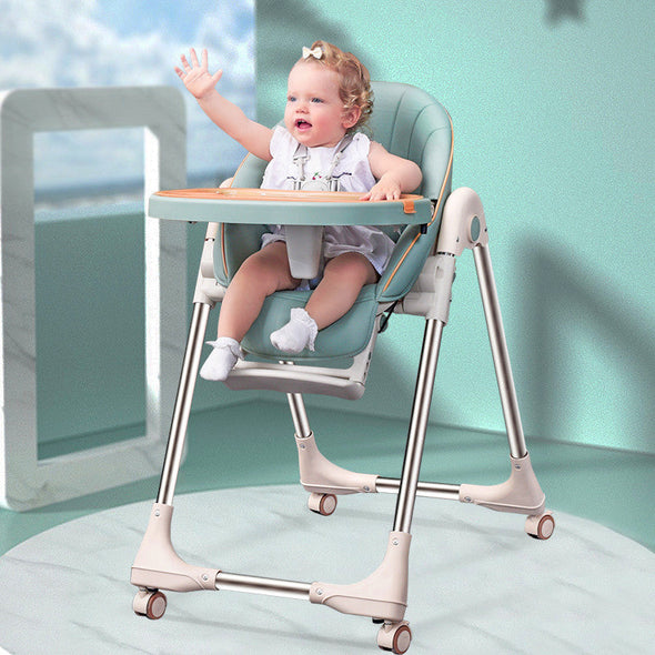 Adjustable and Foldable Baby High Chair