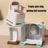 Adults Portable Bedside Toilet Commode Potty Chair-Aroflit