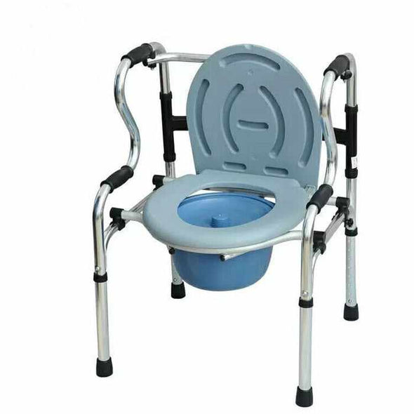 Adults Portable Bedside Toilet Commode Potty Chair-Aroflit