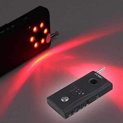 Anti RF Signal Bug Detector Hidden Camera Laser Lens GSM GPS Finder