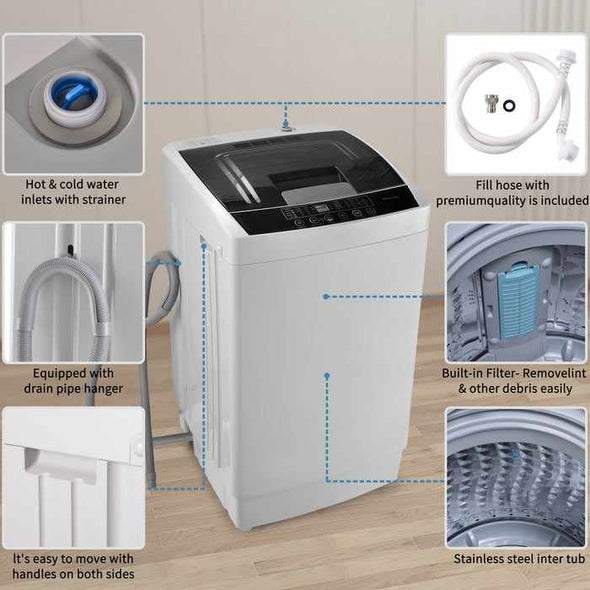 Apartment Portable Washer And Dryer Combo-Aroflit