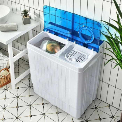 Apartment Small Portable Washing Machine & Spin Dryer-Aroflit