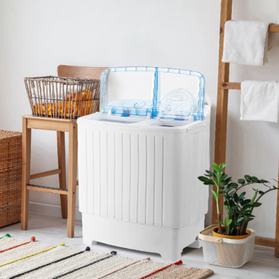 Apartment Small Portable Washing Machine & Spin Dryer-Aroflit