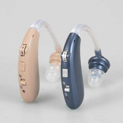 BTE Over The Counter Hearing Amplifier Device (Pair)-Aroflit