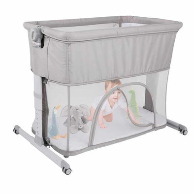 Baby Bedside Rocking Bassinet Crib Playpen-Aroflit