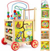 Baby Infant Wooden Toy Push Activity Walker-Aroflit