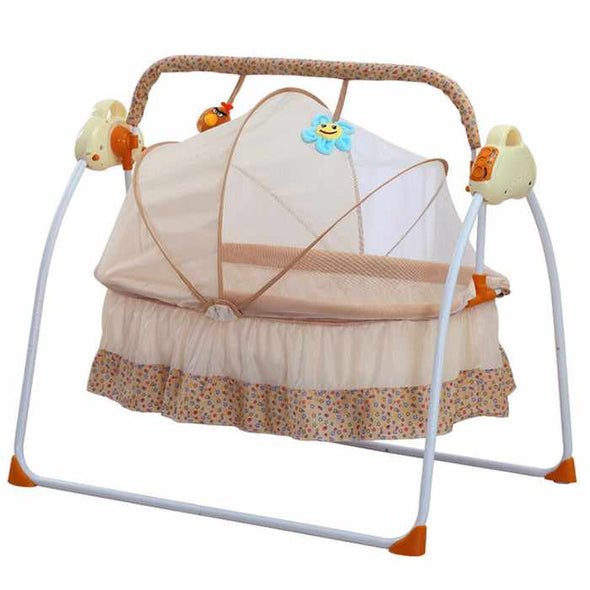 Baby's Smart Portable Travelling Rocking Bassinet Crib-Aroflit