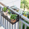 Balcony Over Deck Railing Hanging Porch Planters-Aroflit