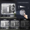 Bathroom Backlit Magnifying Vanity Mirror With LED Lights-Aroflit