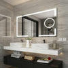 Bathroom Backlit Magnifying Vanity Mirror With LED Lights-Aroflit