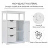 Bathroom Free Standing Floor Storage Cabinet-Aroflit