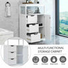 Bathroom Free Standing Floor Storage Cabinet-Aroflit