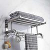 Bathroom Wall-Mounted Towel Holder Rack Bar-Aroflit