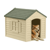 Beige Large Outdoor Insulated Dog House-Aroflit