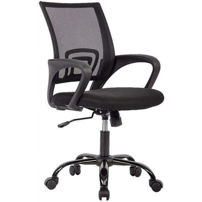 Ergonomic Adjustable Mesh Office Chair with Swivel Wheels