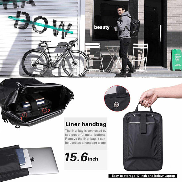 Bicycle Waterproof Pannier 20L Back seat Bag