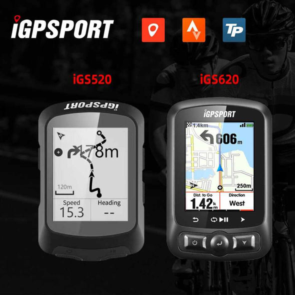 Bike Computer GPS With Wireless Speedometer- Waterproof Navigation / 2.2 inch – With Heart Rate Monitor