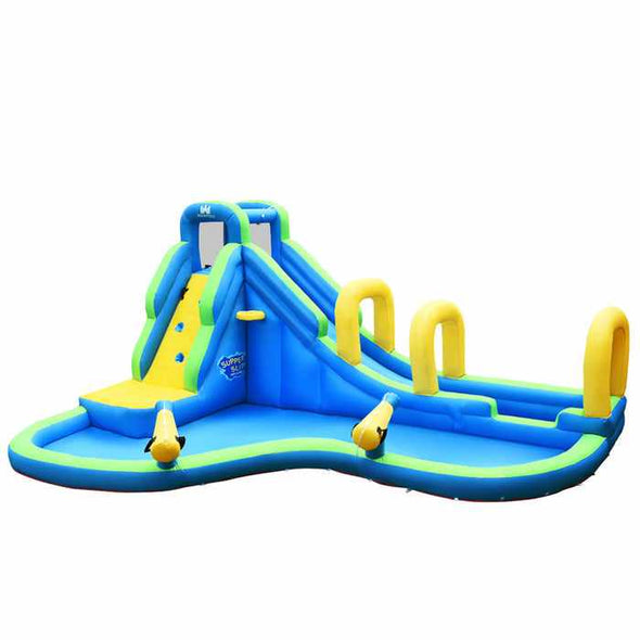 Blow-Up Waterslide Jumper Bounce House With Pool-Aroflit