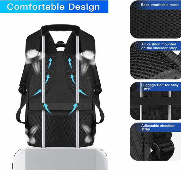 Business Travel Backpack, Large Weekender Laptop Backpack