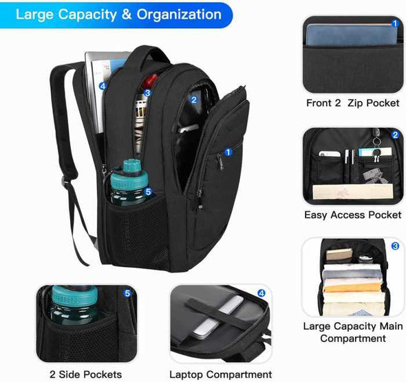 Business Travel Backpack, Large Weekender Laptop Backpack