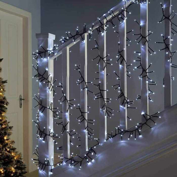 CLEDEN™ 480 LED Cluster Christmas Tree String Fairy Lights