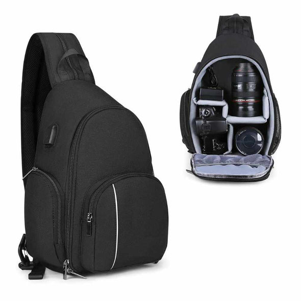 Camera Shoulder Bag Waterproof Camera Lens Organizer