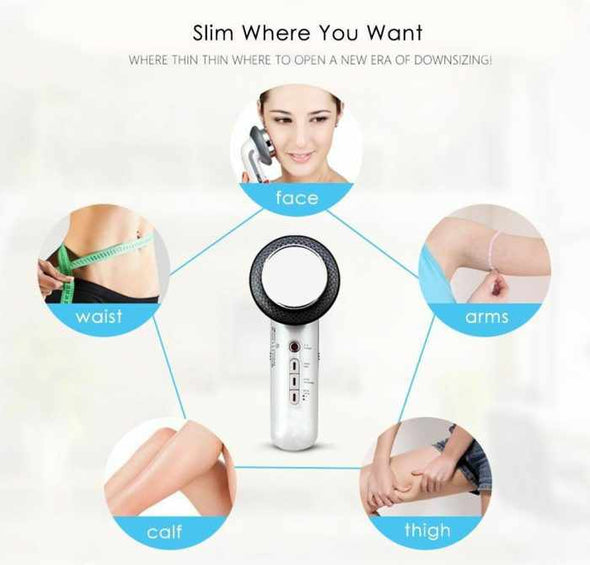 CaviBody™ 3 in 1 Ultrasonic Cavitation Machine Body Massager