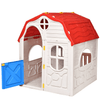 Children's Outdoor Backyard Plastic Toy Playhouse-Aroflit