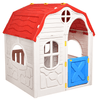 Children's Outdoor Backyard Plastic Toy Playhouse-Aroflit