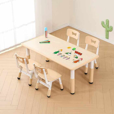 Children's Preschool Activity Table & Chairs Set-Aroflit