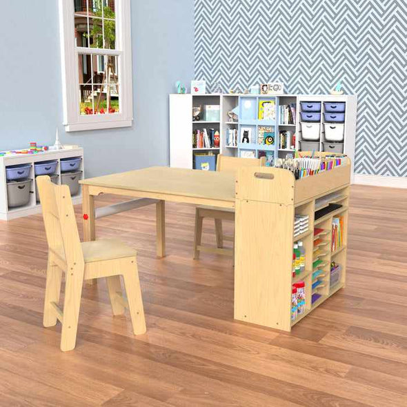 Children's Preschool Activity Table & Chairs Set-Aroflit