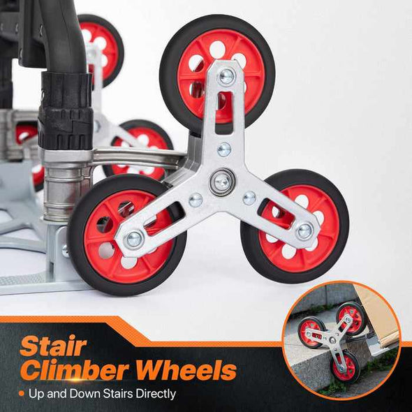 Climbing Stair Folding Collapsible Hand Truck Dolly-Aroflit