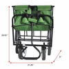 Collapsible Folding Beach Wagon Grocery Sports Cart-Aroflit