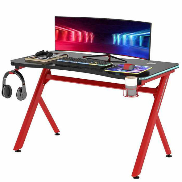 Computer Table Gaming Desk With Led