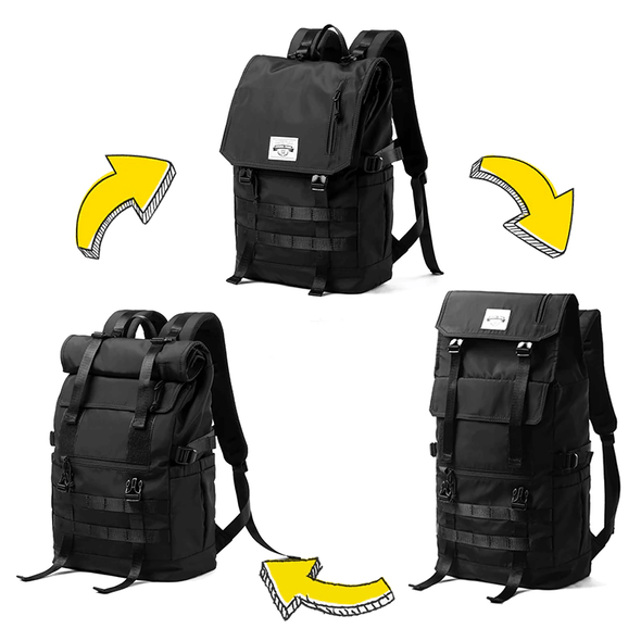 Convertible Shape Backpack 20-50L