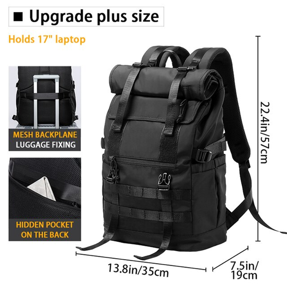 Convertible Shape Backpack 20-50L