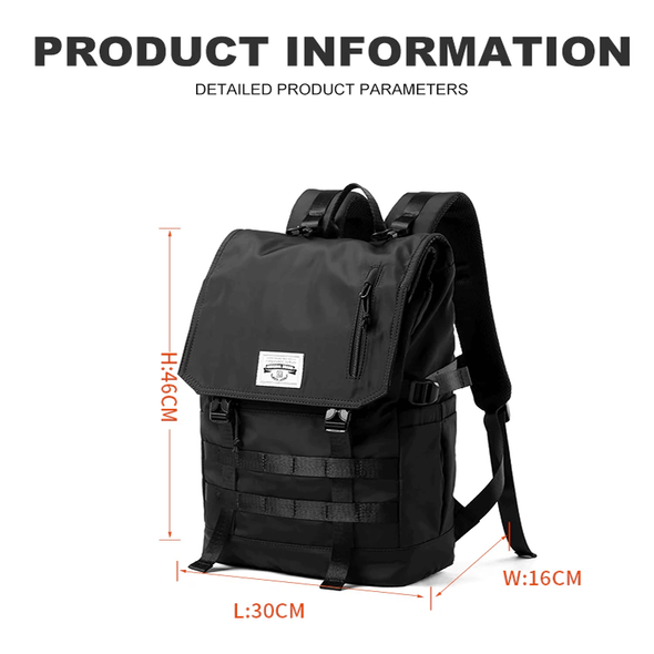 Convertible Shape Backpack 20-50L