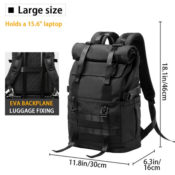 Convertible Shape Backpack 20-50L