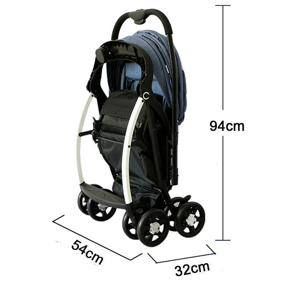 Multifunctional Lightweight Foldable Newborn Pushchair