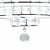 Crystal Chandelier Ceiling Fan Light Combo-Aroflit