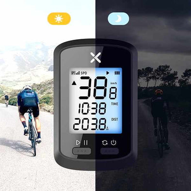 Cycle Computer with GPS Speedometer Waterproof with 1.8-inch LCD / Built-in GPS