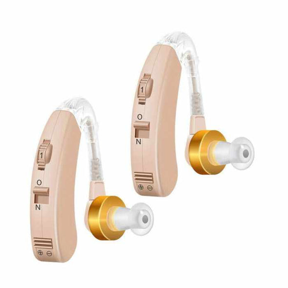 Digital Hearing Aid Aids Kit Behind the Ear BTE Sound Voice Amplifier